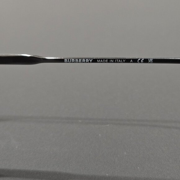 Burberry Henry Sunglasses Silver/Grey B 3140 1003/80 57-18-145 - Picture 13 of 14